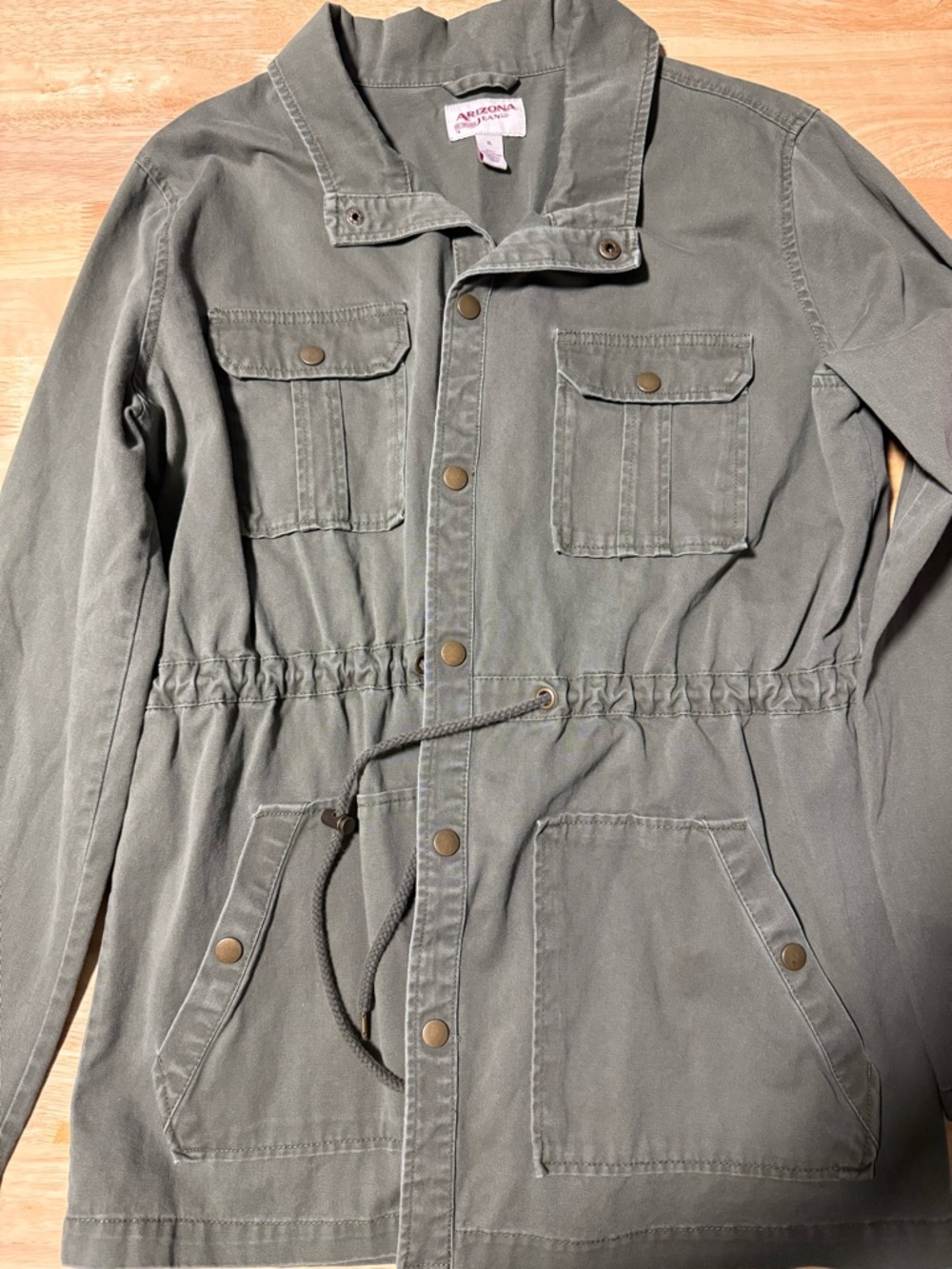 Arizona Jean Co Women’s XL Utility Jacket Olive XL